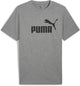Puma ess no. 1 logo tee heren tshirt - medium gray heather