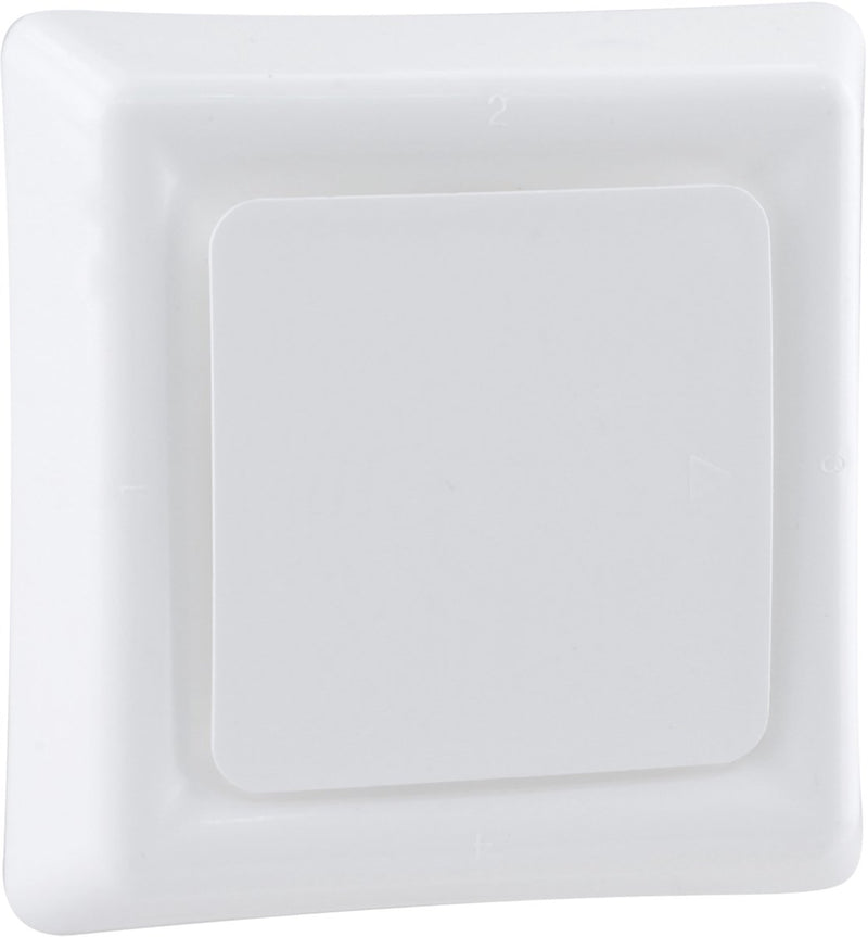 Star x starx afzuigventiel vierkant - ø125 mm - wit