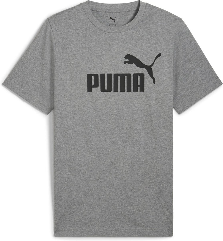 Puma ess no. 1 logo tee heren tshirt - medium gray heather
