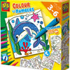 Ses creative ses kleuren op nummers - driehoek grip stiften