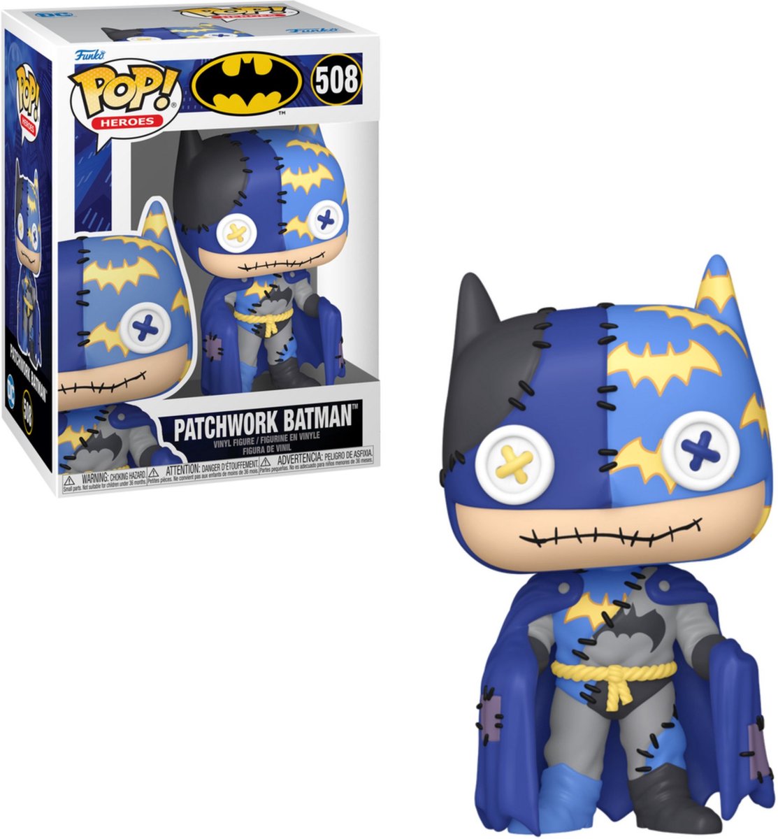 Funko pop! animation: dc patchwork - batman