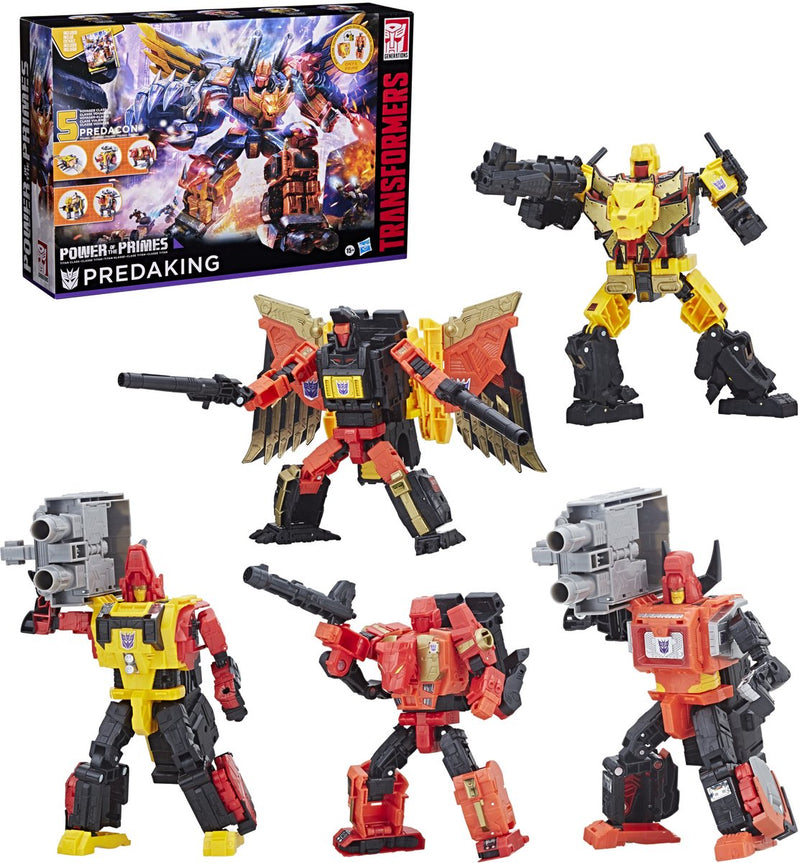 Transformers hasbro - - titan class predaking - fig. power of the prime 45cm