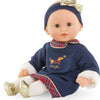 Corolle babypop calin margaux holidays zachte pop 30cm blauw vanillegeur.