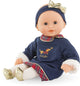 Corolle babypop calin margaux holidays zachte pop 30cm blauw vanillegeur.