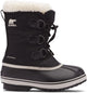 Sorel yoot pac™ nylon wp youth unisex snowboots - black - maat 33