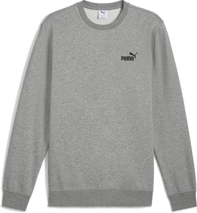 Puma ess small no. 1 logo crew fl unisex trui - medium gray heather