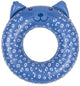 Swim essentials - zwemband - ø55 cm - blauw - luipaardprint - kind