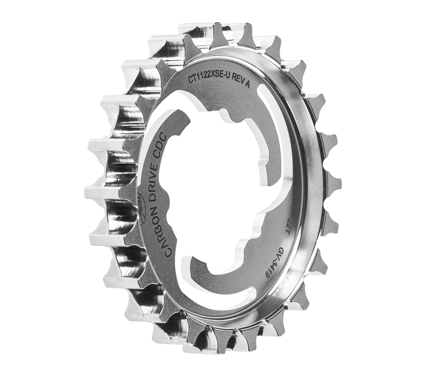Gates achtertandwiel carbon drive cdc finline centertrack
