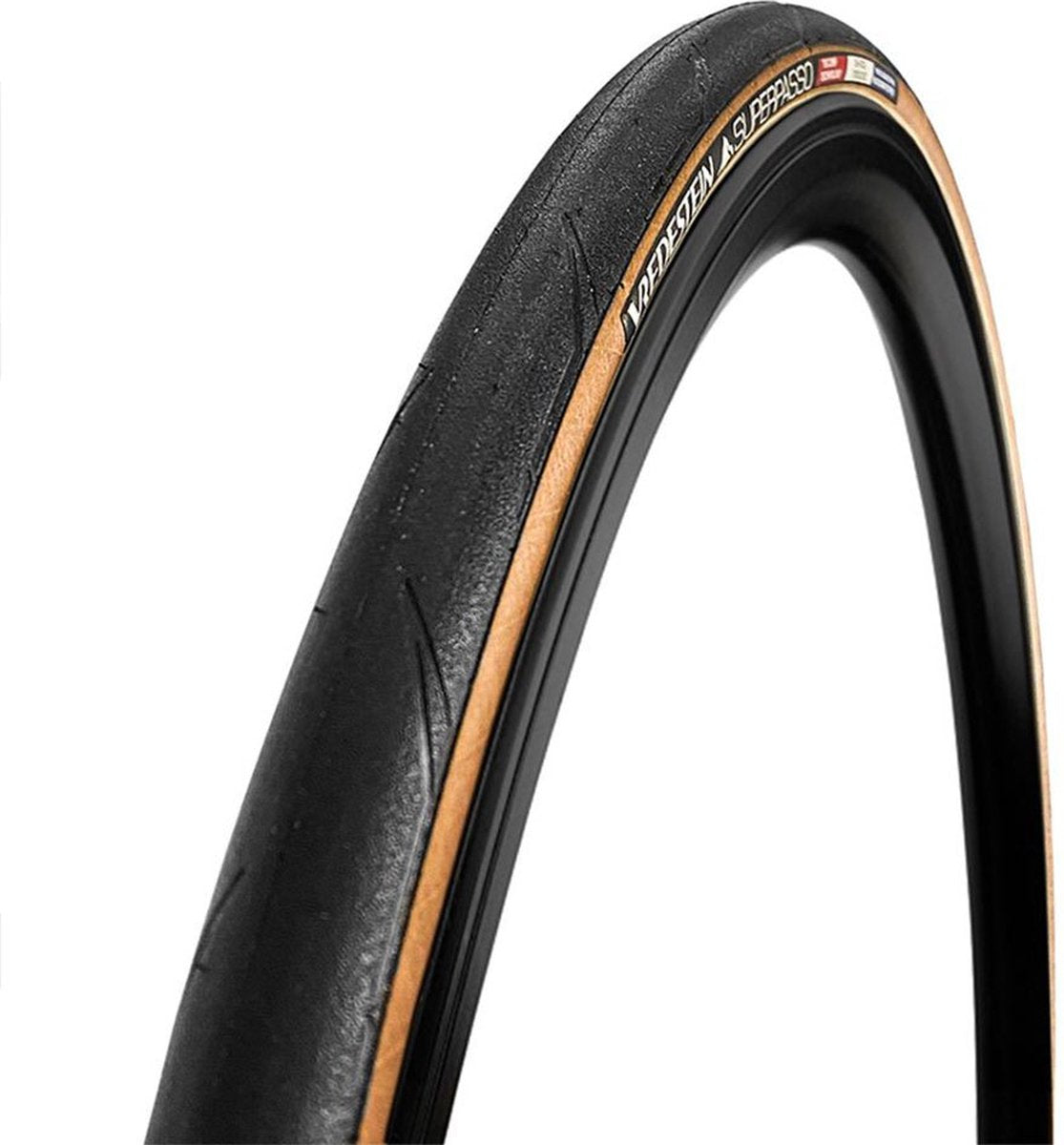 Vredestein buitenband Superpasso TLR 700 x 28C zwart transparant