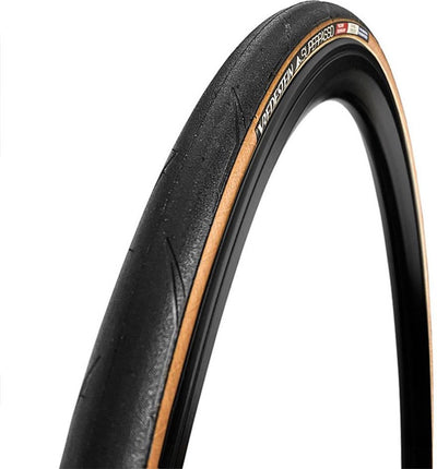 Vredestein buitenband Superpasso TLR 700 x 28C zwart transparant