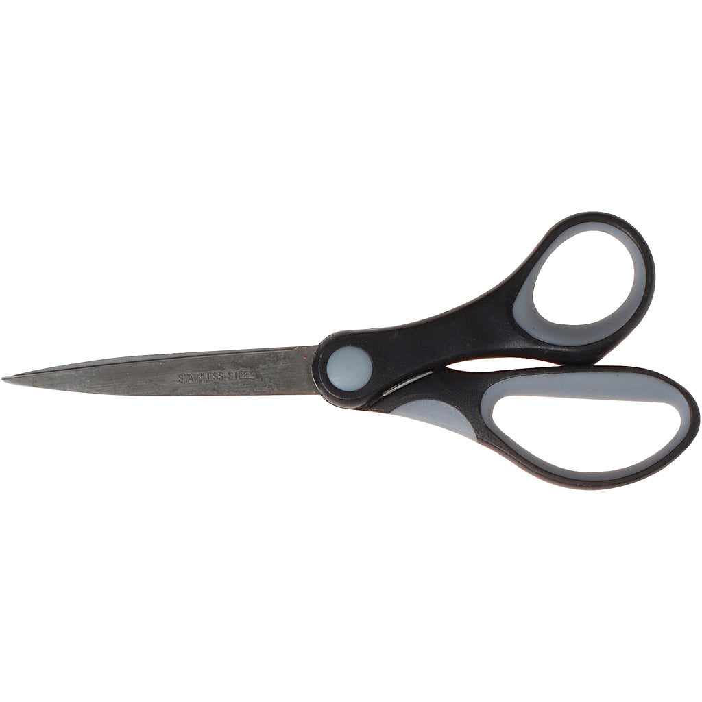 Algemene schaar, l: 18 cm, rechtshandig, 1 stuk