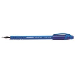 Paper mate flexgrip ultra capped-balpennen | medium punt (1,0 mm) | blauw | 12 stuks
