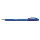 Paper mate flexgrip ultra capped-balpennen | medium punt (1,0 mm) | blauw | 12 stuks