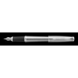 Vulpen parker urban blauwe inkt metro metallic chromen randen