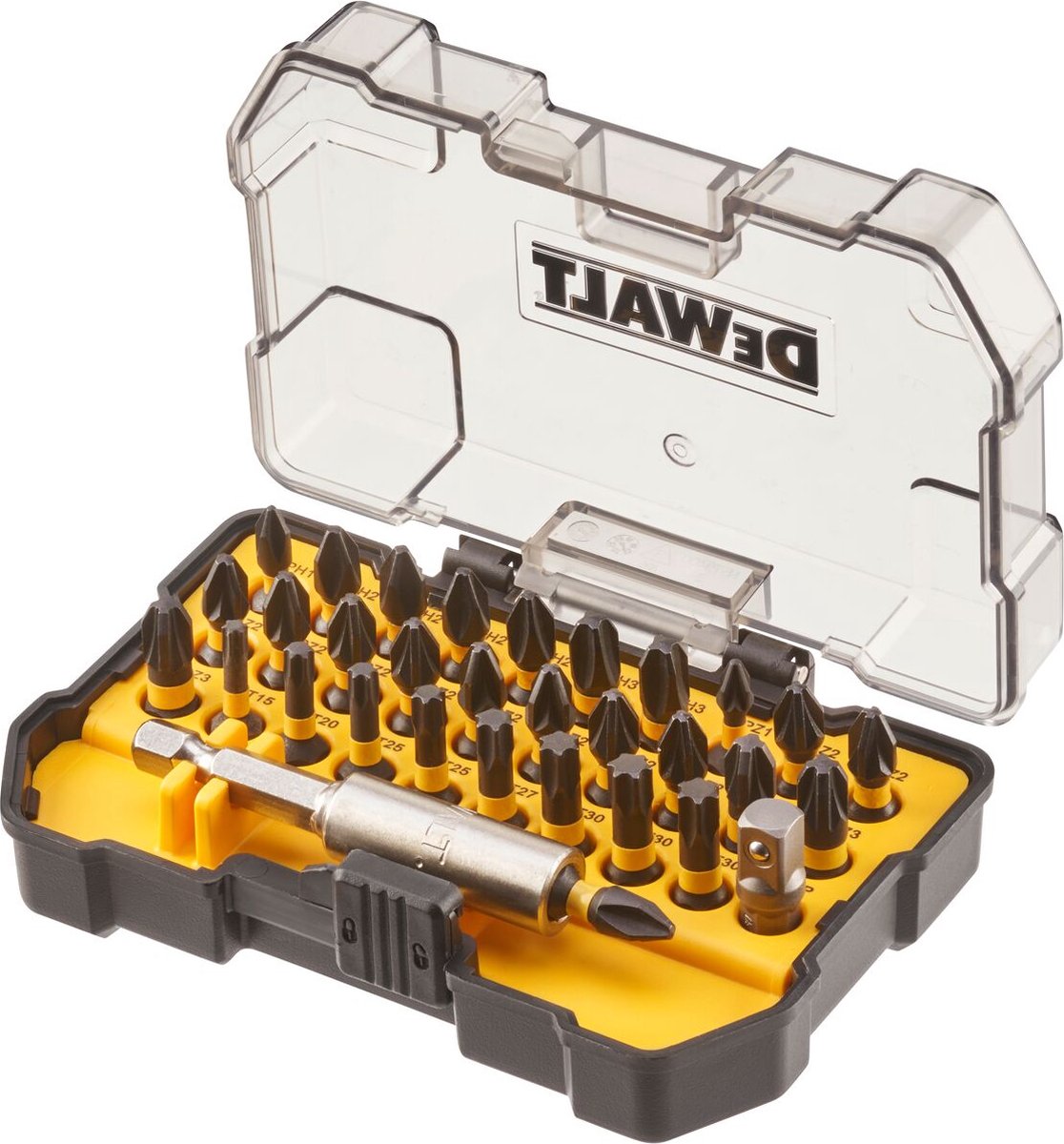Dewalt dt70560t extreme impact torsion schroefbitset 32-delig