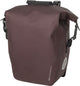 Agu clean shelter enkele fietstas - 100% waterdicht - click'ngo - rolltop - met reflectie - 17 liter - modica brown