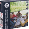 Engelhart domino mexican train in houten koffer