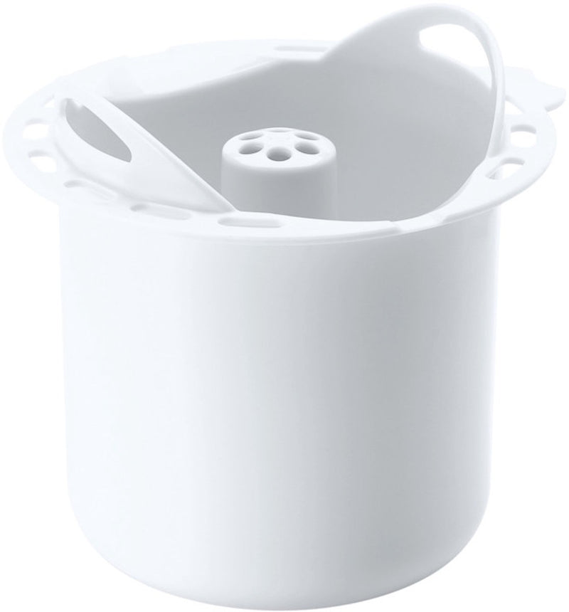Béaba rijst- en pastakoker voor babycook - accessoire om granen, deegwaren, griesmeel en linzen te stomen - bereid zetmeel en groenten tegelijk - capaciteit van 300 g voor babyporties - past op solo, duo en plus - wit