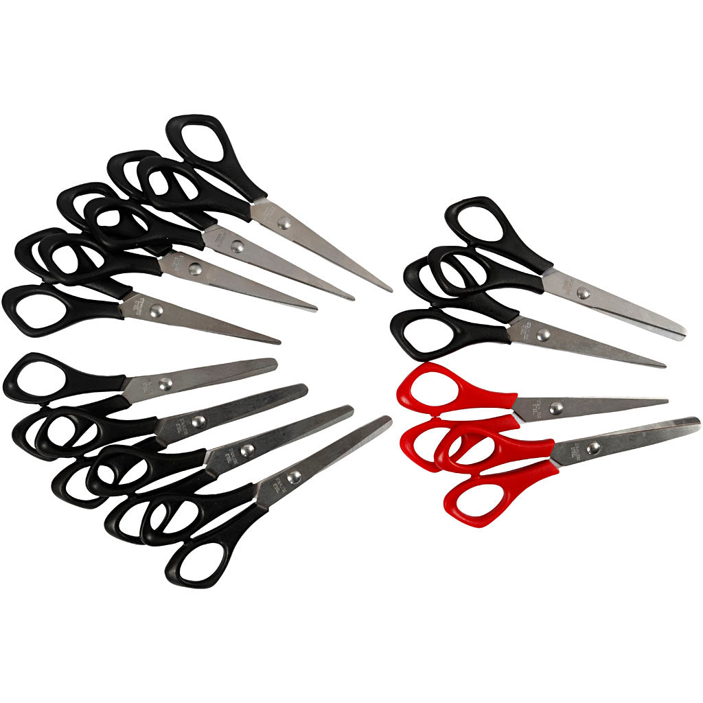 Http: www.cchobby.nl schoolschaar-l-14-cm-rechts-linkshandig-zwart-rood-12-stuk-1-doos