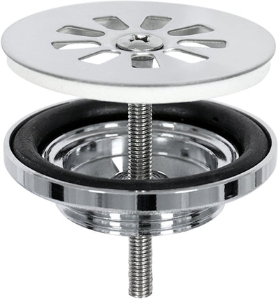 Differnz afvoerplug - chroom