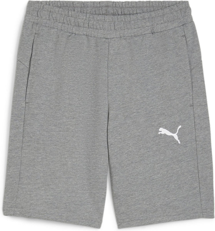 Puma teamgoal casuals shorts heren sportbroek - medium gray heather- white