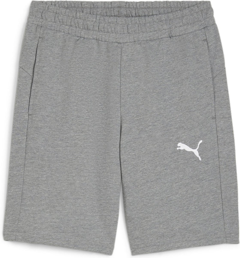 Puma teamgoal casuals shorts heren sportbroek - medium gray heather- white