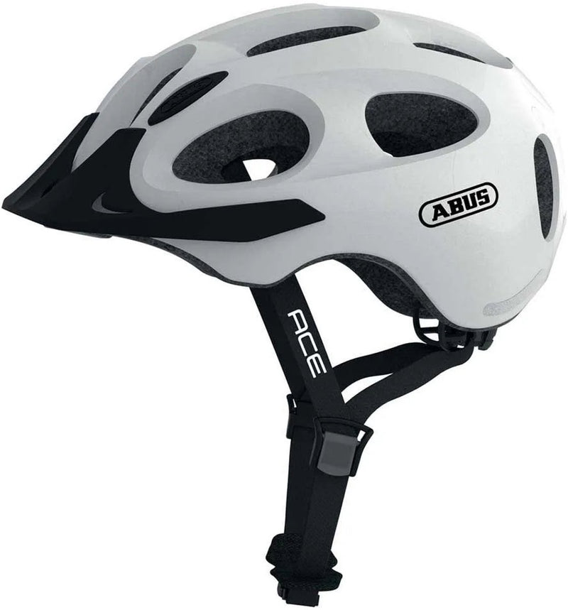 Abus helm youn-i ace l 56-61 pearl white l