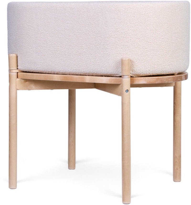 Childhome teddy wieg – 2-in-1 babywieg en kindertafel – ecru – inclusief matras – 79x45x82 cm