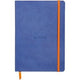 Notitieboek rhodia 117408c niet geperforeerd blauw