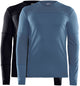 Craft core baselayer thermo shirt heren (2-pack) - maat xl