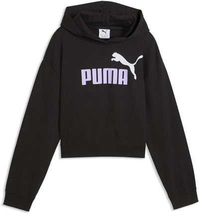 Puma ess 2 color no 1 logo short length hoodie tr g