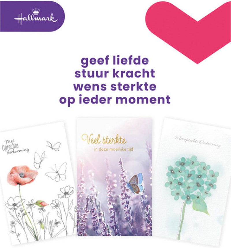 Hallmark cards wenskaart hallmark business box condoleance