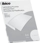 Ibico basics a4 lamineerhoezen, glanzend - 80 micron - 100 stuks - glashelder