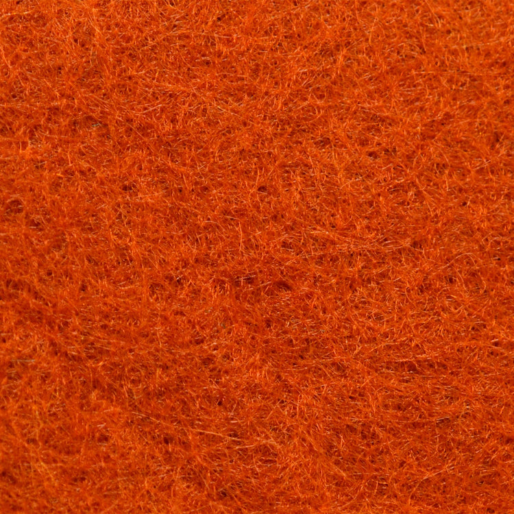 Vaessen creative • vilt 2mm 30,5x30,5cm oranje bruin 5st.
