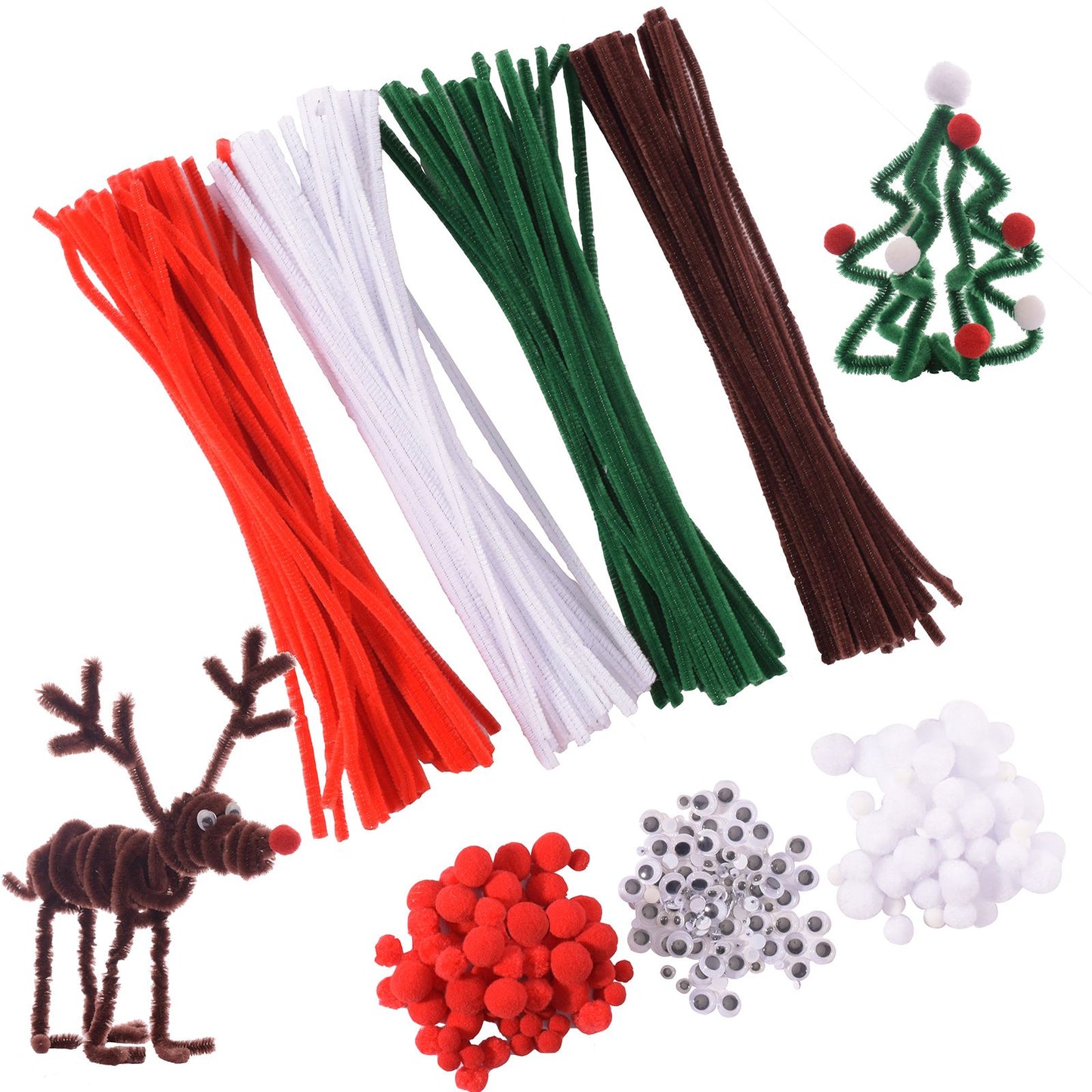 Vaessen creative • kerst knutselpakket 450stuks