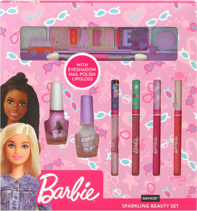 Mattel barbie sparkling beauty geschenkset 7 stuks
