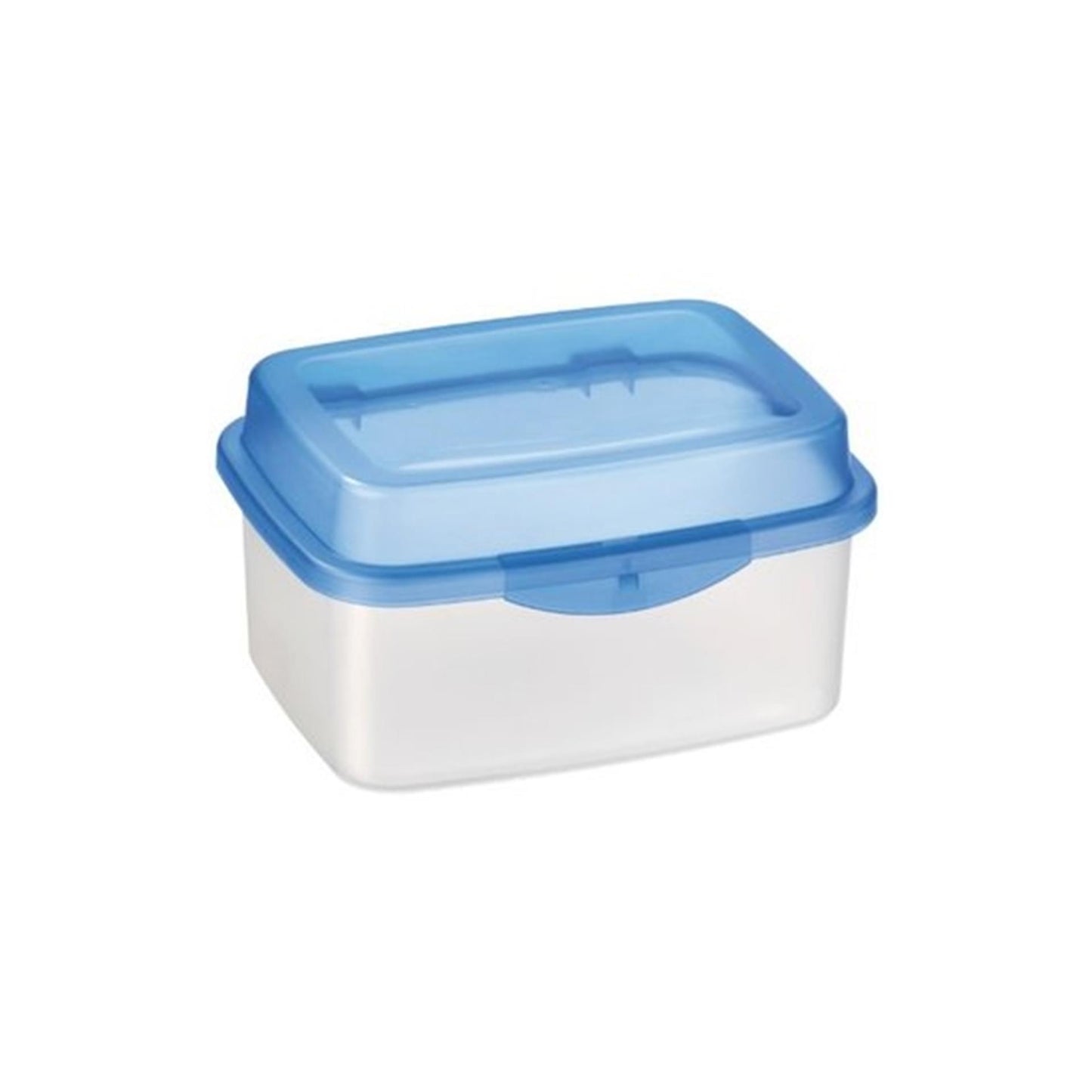 Sunware club cuisine cracker-voorraaddoos 2 liter transparant blauw 19x15x10,5cm