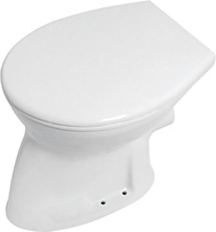 Plieger brussel closetpot vlakspoel pk 35x46.5cm wit