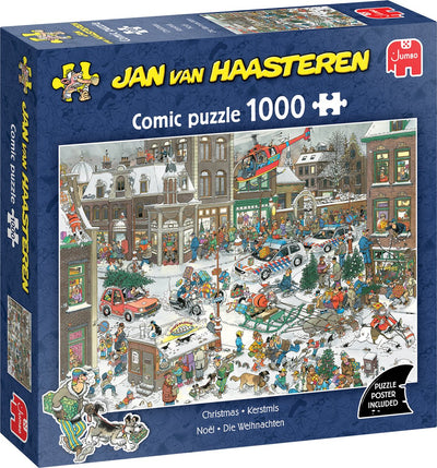 Jan van haasteren - kerstmis - 1000 stukjes puzzel - legpuzzel
