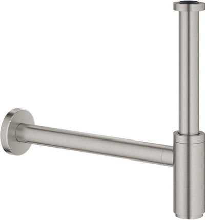 Grohe designsifon 1 1 4 minimalistisch supersteel