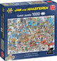 Jan van haasteren - de bakkerij - puzzel - 1000 stukjes legpuzzel