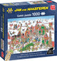 Jan van haasteren - het dorp van de kerstman - 1000 stukjes - legpuzzel