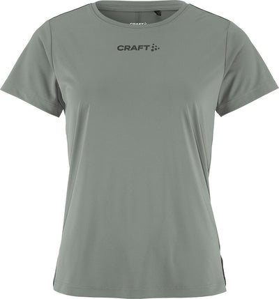 Craft core essence ss tee 2 w dames sportshirt - leaf