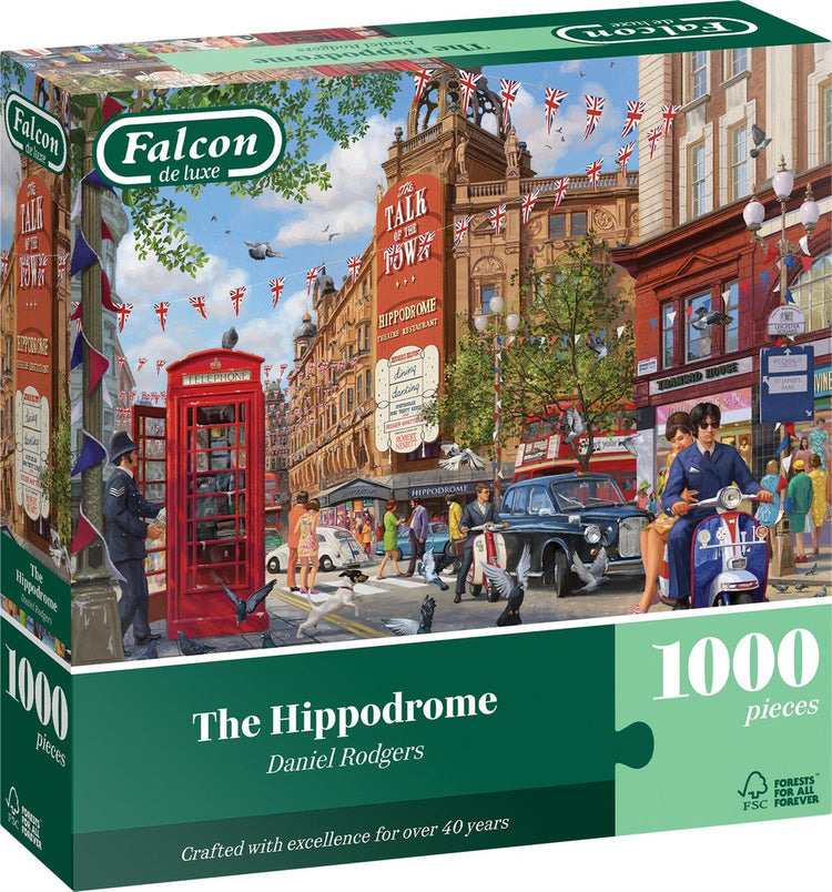 Falcon - the hippodrome - 1000 stukjes puzzel - legpuzzel