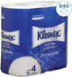 Kleenex toiletpapier 4-laags extra comfort 4 rollen 160 vel per rol
