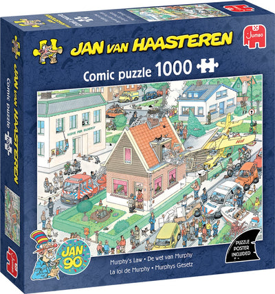 Jan van haasteren legpuzzel - de wet van murphy - 1000st.
