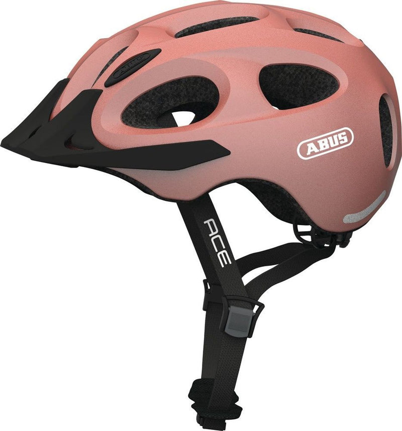 Abus damen fahrradhelm urban youn-i ace 66745-rosé gold-s