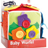 Small foot - baby kubus natuur pluche
