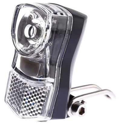 IkziLight koplamp Little 1x1W LED, chroom, met bracket (Werkplaatsverpakking)