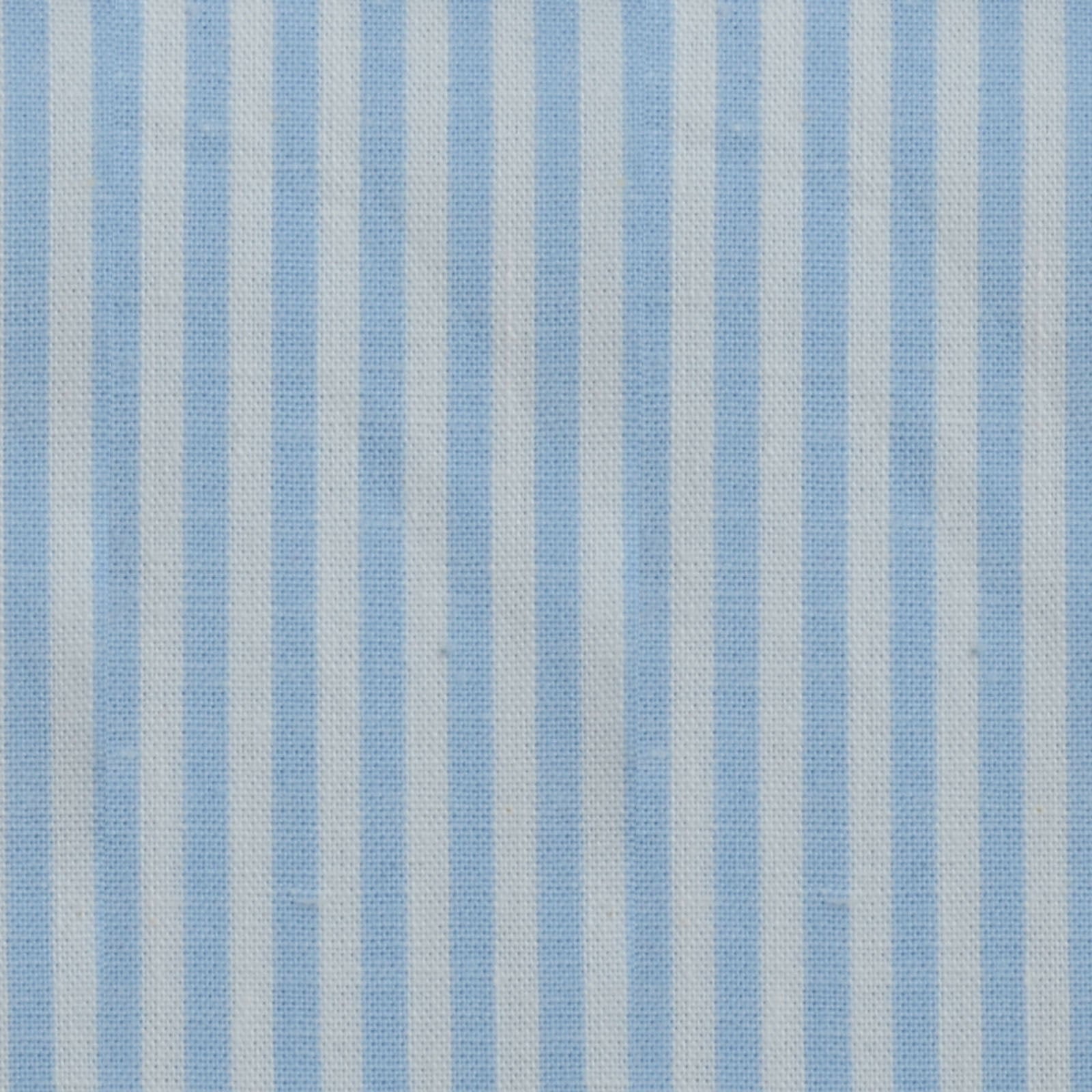 Vaessen creative • coco-ton katoen stof 45x50cm basic lichtblauw gestreept